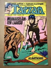 Tarzan 1984 nr 5 Muinaiseläinten laakso -sarjakuvalehti