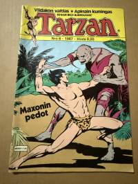 Tarzan 1987 nr 6 Maxinin pedot -sarjakuvalehti