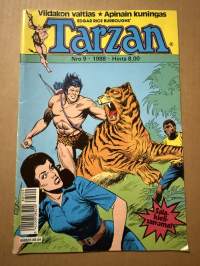 Tarzan 1988 nr 9 Kauhunhetkiä Kimbarassa -sarjakuvalehti