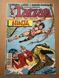 Tarzan 1988 nr 11 Ninja -sarjakuvalehti