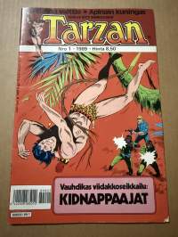 Tarzan 1989 nr 1 Kidnappaajat -sarjakuvalehti