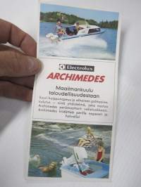 Electrolux - Archimedes perämoottorit -myyntiesite