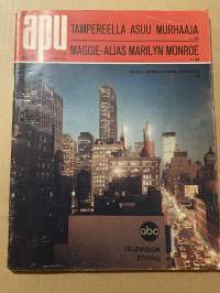 Apu 1964 nr 50, Marilyn Monroe, Tampereella on murhaaja