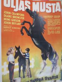 Uljas Musta - Tappra Svarta -elokuvajuliste