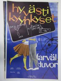 Hyvästi kyyhkyset - Farväl duvor -elokuvajuliste