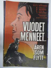 Vuodet menneet... - Åren som flytt -elokuvajuliste
