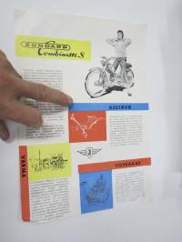 Zündapp Combinette S mopedi -myyntiesite / moped sales brochure