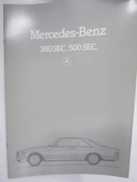 Mercedes-Benz -380 SEC, 500 SEC 1985 -myyntiesite
