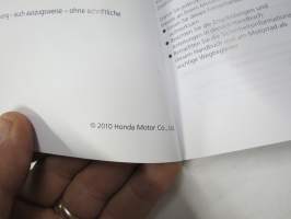 Honda VFR 1200 F/FD Fahrerhandbuch -moottoripyörä, käyttöohjekirja saksaksi