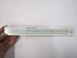 Albert Nestler - Rietz nr 0239 -laskutikku / slide ruler