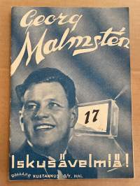 Georg Malmsten Iskusävelmiä 17
