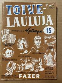 Toivelauluja 15 -popular songs