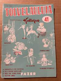 Toivelauluja 41 -popular songs