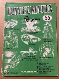 Toivelauluja 55 -popular songs