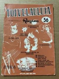 Toivelauluja 56 -popular songs