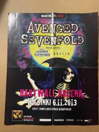 Avenged Sevenfold - Demi-lehden keskiaukeama -juliste