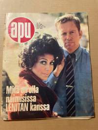 Apu 1969 nr 39, Mitä on olla naimisissa Lenitan kanssa, Kuka kukin on Hämeenlinnassa, Kaisu Vuoristo, lentokaappareiden armoilla, paperinukke Ann-Christine