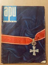 Apu 1961 nr 49, Väinö Linnan nuoruusvuodet, huvitteleva Helsinki, Sing Singin kuningatar, Gerhard D. tarina pojasta, joka löysi kodin Suomesta, Anita Ekberg