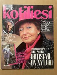 Kotiliesi 1986 nr 23, Kelujärvi vuoden kylä, Norma Heimolan koti koristautuu jouluun