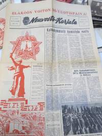 Neuvosto-Karjala, 7.5.1975 (ilmestynyt Petroskoissa); Eläköön voiton 30-vuotispäivä, Kusti Ylen - Rohkea tiedustelija Herman Vallen sodassa, Sankaritytön kotimuseo