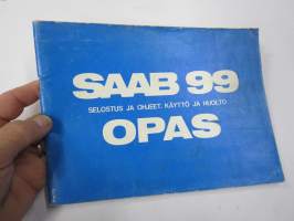 Saab 99 vm. 1973 -käyttöohjekirja
