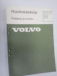 Volvo Huoltokäsikirja Osa 2 (20-22) Korjausohjeet Moottorit D20, D24, 240 1979- -korjaamokirjasarjan osa