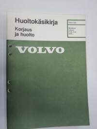 Volvo Huoltokäsikirja Osa 2 (21) Korjausohjeet Moottorit D20, D24 1979- -korjaamokirjasarjan osa