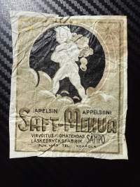 Saft-Mehua -etiketti