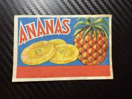 Ananas -etiketti