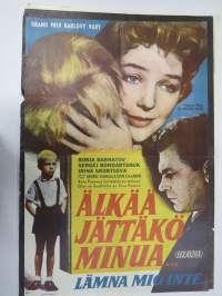 Älkää jättäkö minua -elokuvajuliste