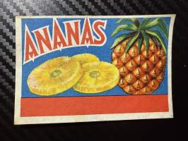 Ananas -etiketti