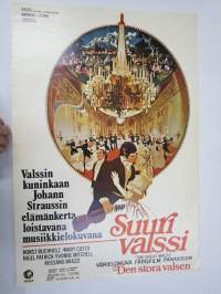 Suuri valssi (Johan Strauss) -elokuvajuliste