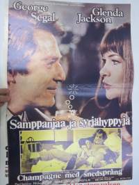 Samppanjaa ja syrjähyppyjä -elokuvajuliste