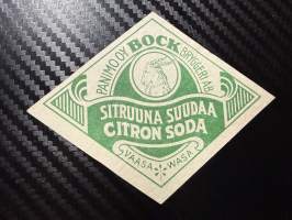 Sitruuna suudaa -etiketti