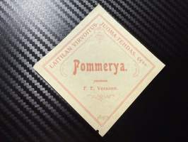 Pommerya - F.E. Veranen, Laitilan Virvoitusjuomatehdas -etiketti