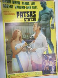 Patsas, pääosissa David Niven, Virna Lisi -elokuvajuliste