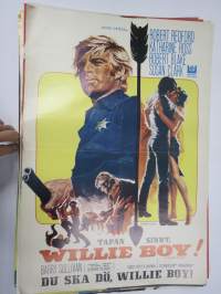 Tapan sinut, Wilie Boy!, ohjaus Abraham Polonsky, pääosissa Robert Redford, Katharine Ross -elokuvajuliste