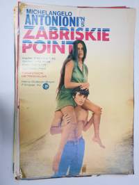 Zabriskie Point, ohjaus Michelangelo Antonioni -elokuvajuliste