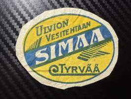 Simaa -etiketti
