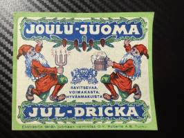 Joulu-juoma -etiketti