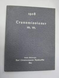 Transmissioner mm. -konepajatarvikkeita / työkaluja