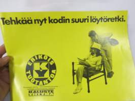 Kalusteyhtymä - Erikoistuotanto - Huonkalukuvasto 1970-luvulta