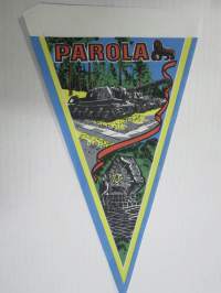 Parola (Hämeenlinna) - Panssarimuseo -matkailuviiri / souvenier pennant