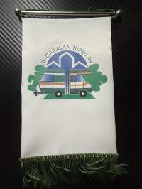 SF-Caravan Turku ry -pöytäviiri / pöytälippu