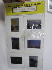 Color slides from Finland - Turku -diakuvasarja vuodelta 1996