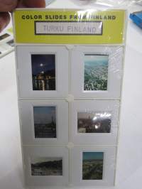 Color slides from Finland - Turku -diakuvasarja vuodelta 1996