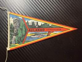 Aulanko Hämeenlinna -matkailuviiri, pikkukoko / souvenier pennant