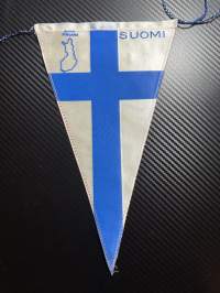 Suomi Finland -matkailuviiri, iso koko / souvenier pennant