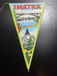 Imatra -matkailuviiri, iso koko / souvenier pennant