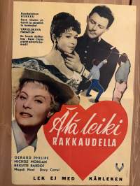 Älä leiki rakkaudella  -elokuvajuliste